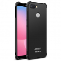 Imak nárazuvzdorný kryt s ochranou displeja pre Xiaomi Redmi 6 - kovovo čierny