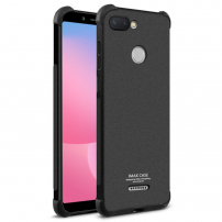Imak nárazuvzdorný kryt s ochranou displeja pre Xiaomi Redmi 6 - matný čierny
