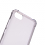 Ochranný nárazuvzdorný priehľadný mäkký kryt pre Xiaomi Redmi 6 - sivý