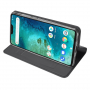 Dux Ducis ochranné kožené puzdro pre Xiaomi Redmi Note 6 Pro - sivé
