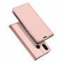Dux Ducis ochranné kožené puzdro pre Xiaomi Redmi Note 6 Pro - ružovo-zlaté