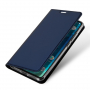 Dux Ducis ochranné kožené puzdro pre Xiaomi Redmi Note 6 Pro - tmavomodré