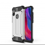 Superodolný kryt Armor pre Xiaomi Redmi Note 6 Pro - strieborný