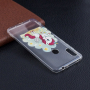 Ochranný mäkký kryt s jednorožcom pre Xiaomi Redmi Note 6 Pro - transparentný