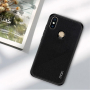 Mofi ochranný plastový a textilný kryt pre Xiaomi Mi A2 Lite - čierny