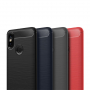 Mofi ochranný kryt s brúsenou textúrou pre Xiaomi Redmi Note 6 Pro - čierny
