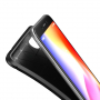 Ochranný kryt s textúrou karbónových vlákien pre Xiaomi Redmi 6 - čierny