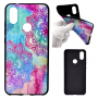 Ochranný mäkký plastový kryt mandaly pre Xiaomi Redmi Note 6 Pro - farebný