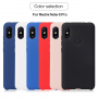 Ochranný pogumovaný mäkký kryt pre Xiaomi Redmi Note 6 Pro - čierny