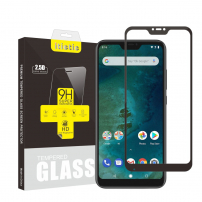 Itietie superodolné 9H 2.5D tvrdené sklo pre Xiaomi Mi A2 Lite - 2ks - čierne