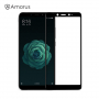 Amorus tvrdené ochranné sklo na celú prednú stranu Xiaomi Mi A2 - čierne