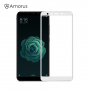 Amorus tvrdené ochranné sklo na celú prednú stranu Xiaomi Mi A2 - biele