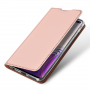 Dux Ducis Skin Pro flipové puzdro pre Samsung Galaxy S10 Plus - ružovo-zlaté