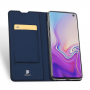 Dux Ducis Skin Pro flipové puzdro pre Samsung Galaxy S10 - tmavomodré