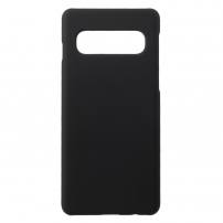 Pogumovaný matný kryt pre Samsung Galaxy S10 - čierny