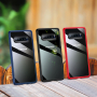 Usams číry kryt s rámčekom pre Samsung Galaxy S10 - červený