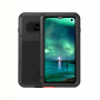 Love Mei kovový superodolný kryt pre Samsung Galaxy S10 - čierny