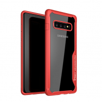Ipaky nárazuvzdorný kryt pre Samsung Galaxy S10 Plus - červený