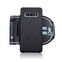 Športový kryt s popruhom na pažu a stojančekom pre Samsung Galaxy S10
