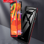 Luphie kryt s magnetickým rámčekom a tvrdeným sklom pre Samsung Galaxy S10 - červený