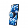 Nxe maskáčový plastový kryt pre Huawei P10 Lite - modrý