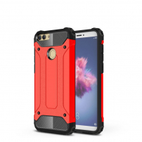 Superodolný kryt Armor pre Huawei P Smart - červený