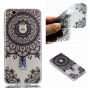 Plastový kryt mandala pre Huawei P10 Lite - transparentný