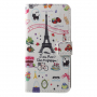 Flipové puzdro Paríž pre Huawei P20 Pro - biele