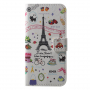 Flipové puzdro Paríž pre Huawei P20 Lite - biele