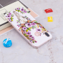 Plastový kryt svietiaci v tme jelenia lebka pre Huawei P20 Lite - biely