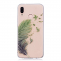 Plastový kryt pierko pre Huawei P20 Lite - transparentný