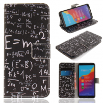 Flipové puzdro vzorky pre Huawei Y7 Prime (2018) - čierne