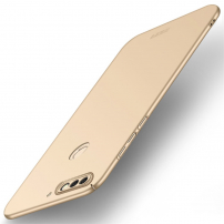 Mofi Shield Plastový kryt pre Huawei Y7 Prime (2018) - zlatý