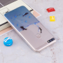 Plastový kryt tučniaky pre Huawei Y7 Prime (2018) - transparentný