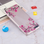 Plastový kryt kvitnúci strom pre Huawei Y7 Prime (2018) - transparentný