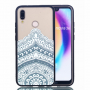 Plastový kryt mandala pre Huawei P20 Lite - transparentný