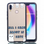 Plastový kryt mačky pre Huawei P20 Lite - transparentný