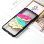 Plastový embosovaný kryt donuty pre Huawei P20 Pro - transparentný