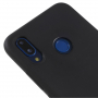 Matný plastový kryt pre Huawei P20 Lite - čierny