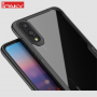 Ipaky číry kryt s rámčekom pre Huawei P20 Lite - čierny