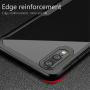 Ipaky číry kryt s rámčekom pre Huawei P20 Lite - čierny