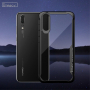 Ipaky číry kryt s rámčekom pre Huawei P20 Lite - čierny