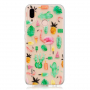 Plastový kryt tropy pre Huawei P20 Lite - transparentný