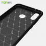 Mofi Plastový kryt s brúsenou textúrou pre Huawei P20 Lite - čierny