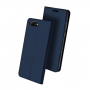 Dux Ducis Skin Pro flipové puzdro pre Honor 10 - tmavomodré