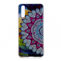 Plastový kryt svietiaci v tme mandala pre Huawei P20 Pro - farebný