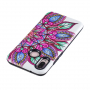 Ochranný pogumovaný kryt kvetinová mandala pre Huawei P20 Lite - farebný