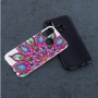 Ochranný pogumovaný kryt kvetinová mandala pre Huawei P20 Lite - farebný