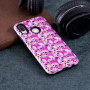 Ochranný pogumovaný kryt s leknami pre Huawei P20 Lite - ružovobiely