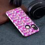 Ochranný pogumovaný kryt s leknami pre Huawei P20 Lite - ružovobiely
